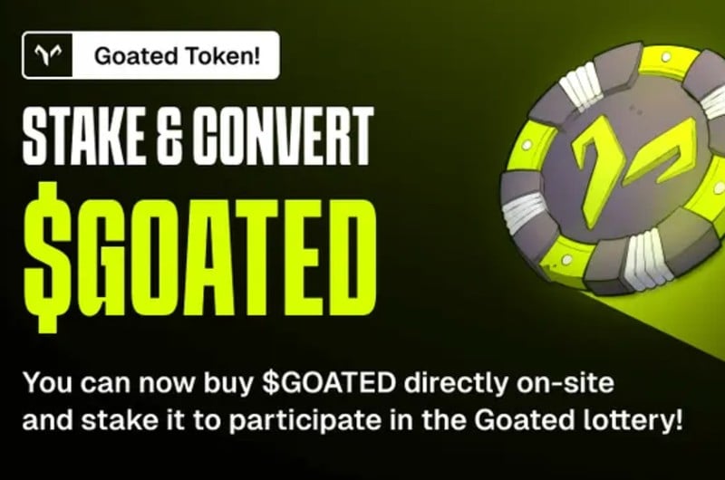 Stake and Convert Goated